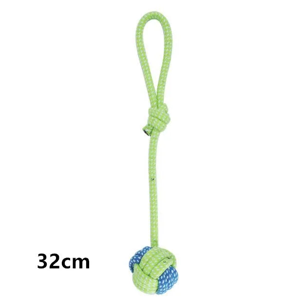 Durable Rope Dog Toy Collection – Tug, Chew & Fetch (7 Styles)