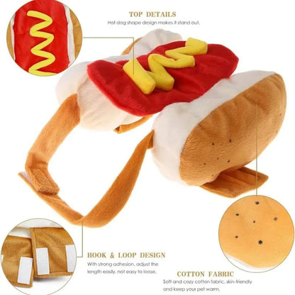 Dog Hot Dog Costume – Funny Pet Outfit