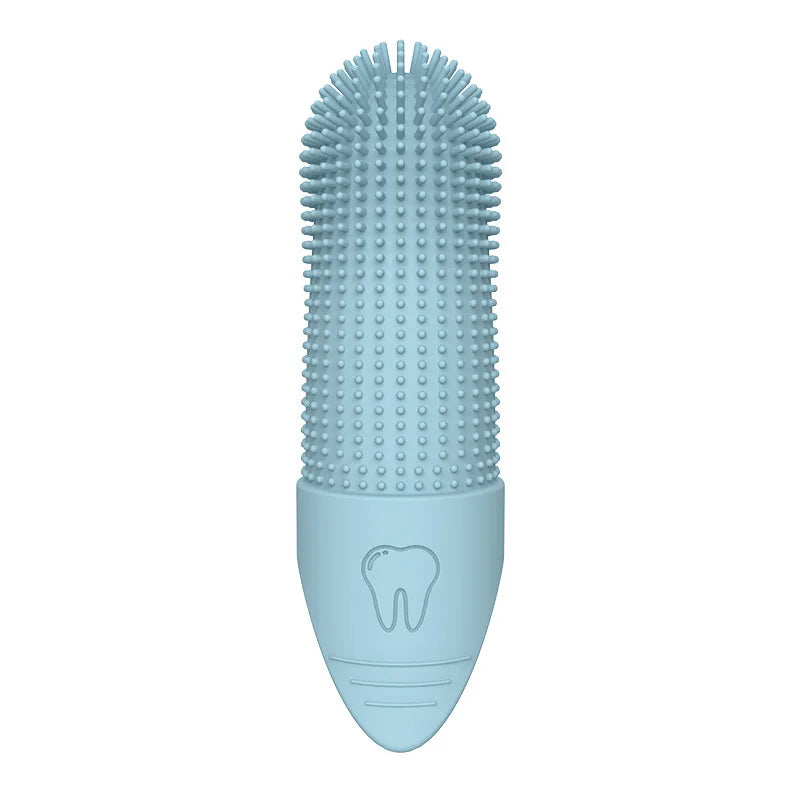 360° Silicone Finger Toothbrush for Dogs – Gentle & Effective Dental Care