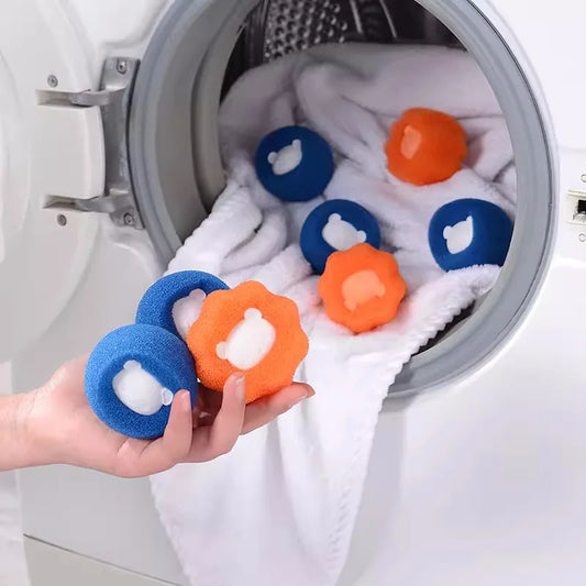Pet Hair Remover Laundry Balls – Reusable Lint Catchers