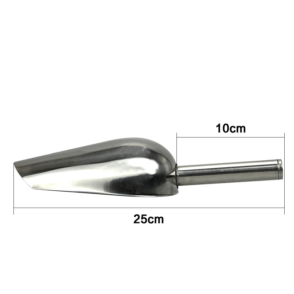 Stainless Steel Food Scoop – 25cm