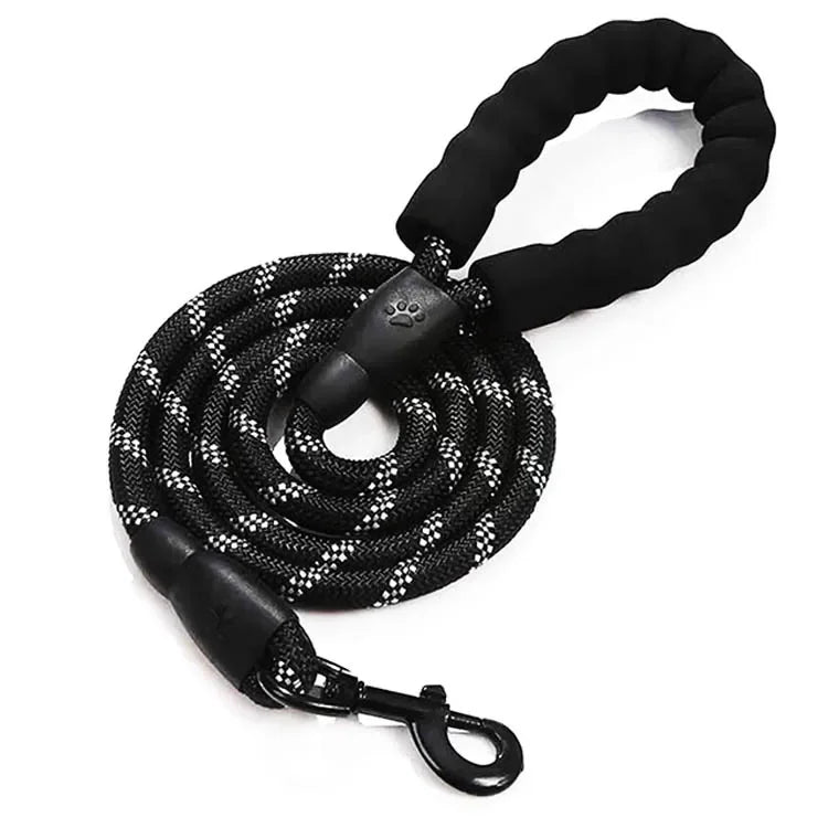 Heavy-Duty Reflective Dog Leash with Padded Handle