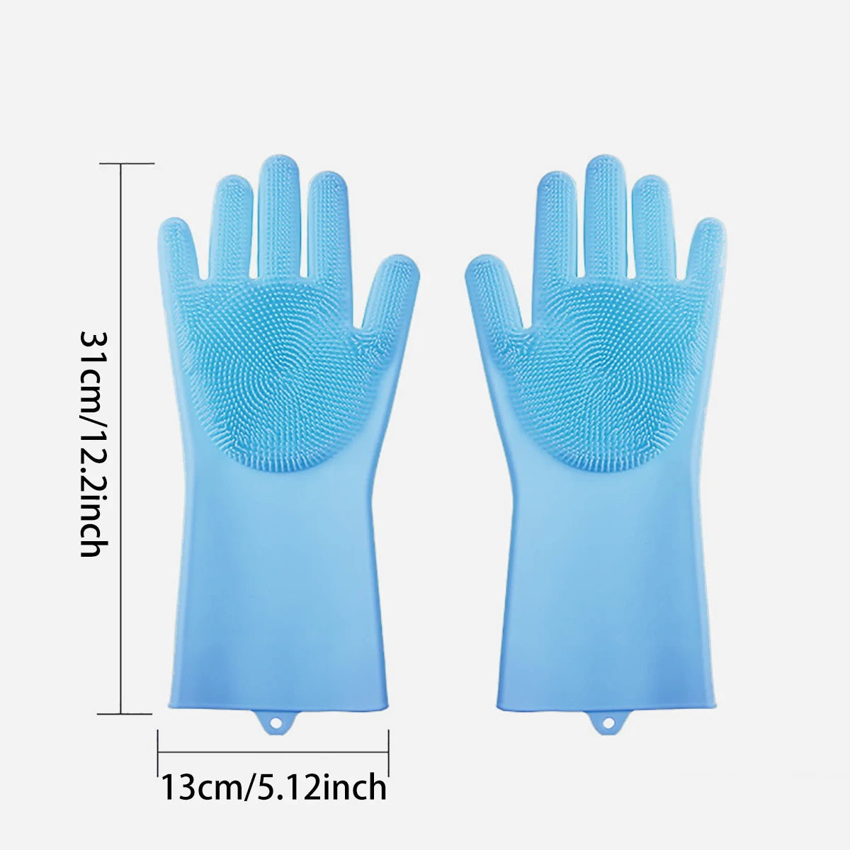 Silicone Pet Grooming Gloves – Scrubbing & Bathing Gloves