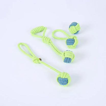 Durable Rope Dog Toy Collection – Tug, Chew & Fetch (7 Styles)