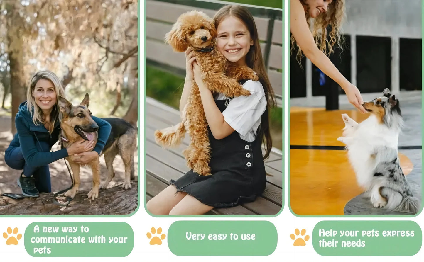 Dog Communication Button – Recordable Talking Toy
