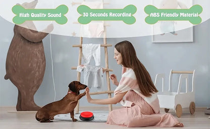 Dog Communication Button – Recordable Talking Toy