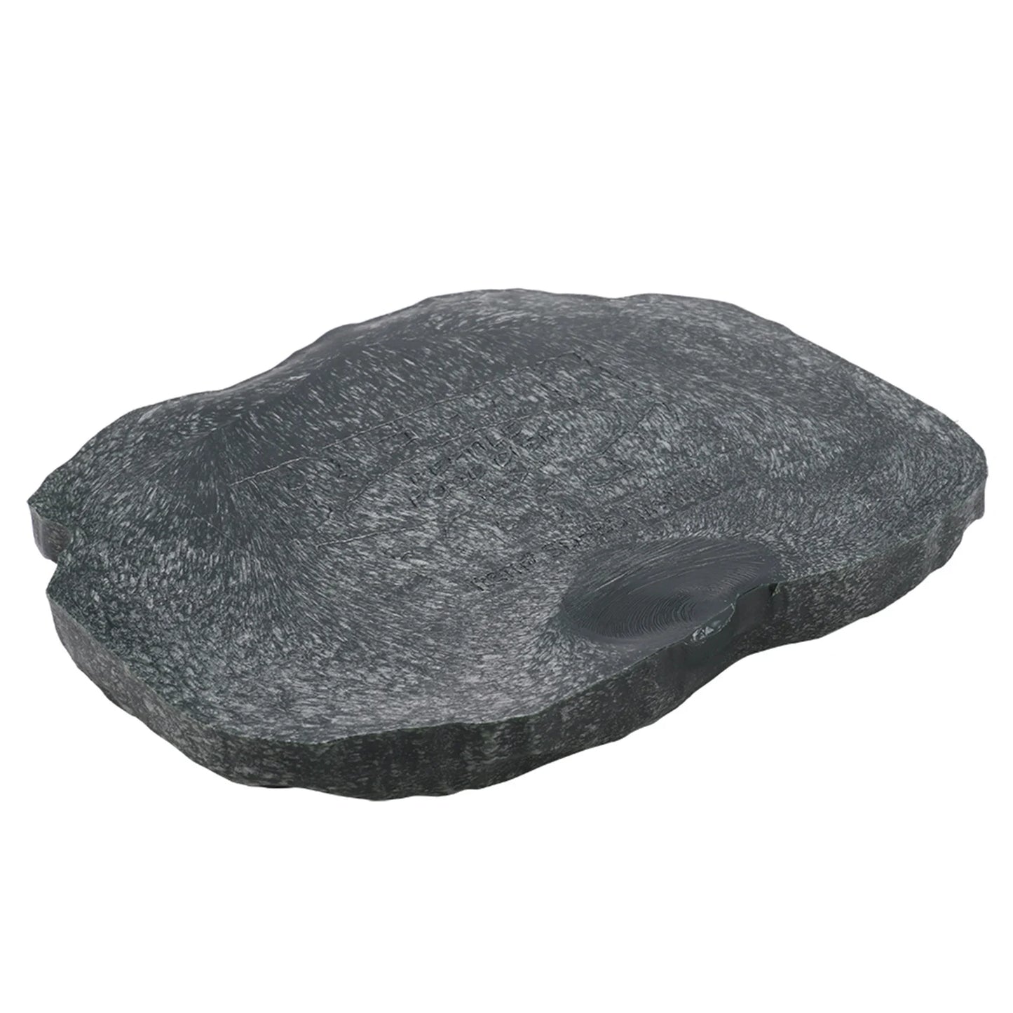 Rock-Style Reptile Feeding Bowl – Natural Look Resin Dish