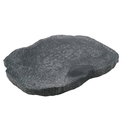 Rock-Style Reptile Feeding Bowl – Natural Look Resin Dish