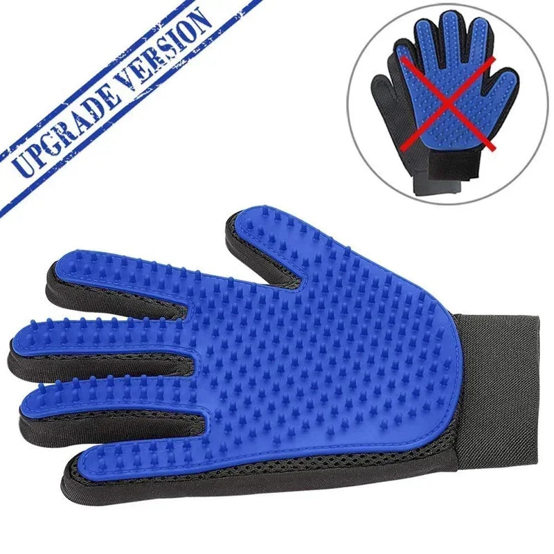 Pet Grooming Glove – Deshedding Massage Glove for Cats