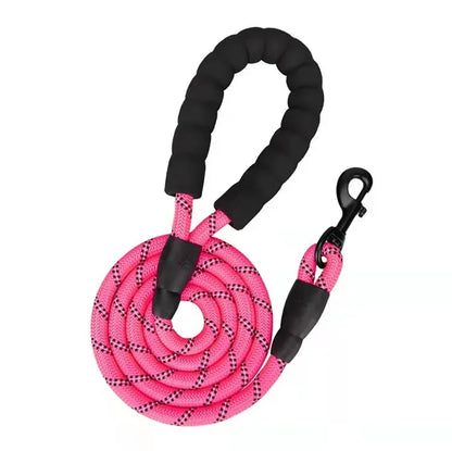 Heavy-Duty Reflective Dog Leash with Padded Handle