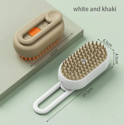 Grooming & Massage Brush with Spray