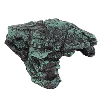 Mini Rock Hide Cave – Compact Resin Shelter for Reptiles & Amphibians