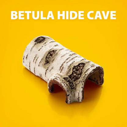 Betula Hide Cave – Realistic Birch Log Reptile Shelter