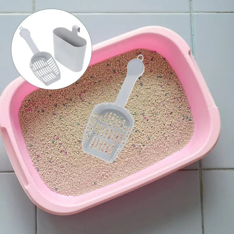 Cat Litter - 2Pc Cat Litter Scoop Sifter with Deep Tray