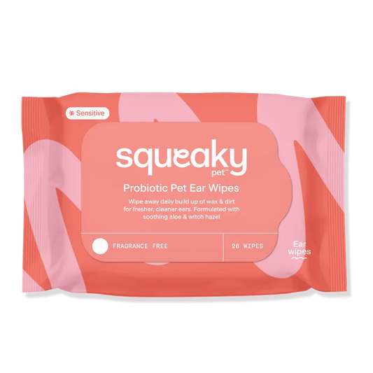 Squeaky Probiotic Pet Wipes - Multiple Variants