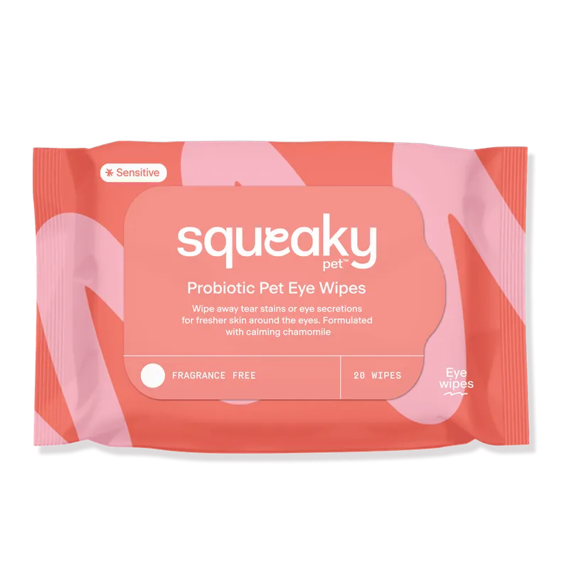 Squeaky Probiotic Pet Wipes - Multiple Variants