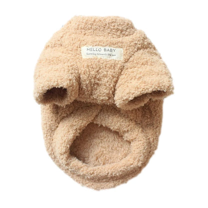 Soft Fleece Dog Jumper with D-Ring
