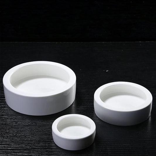 Ceramic Reptile Feeding Bowl – Anti-Escape Dish for Worms & Insects