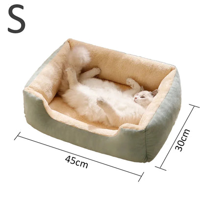 Ultra-Plush Cat Sofa Bed – Multiple Sizes & Colours