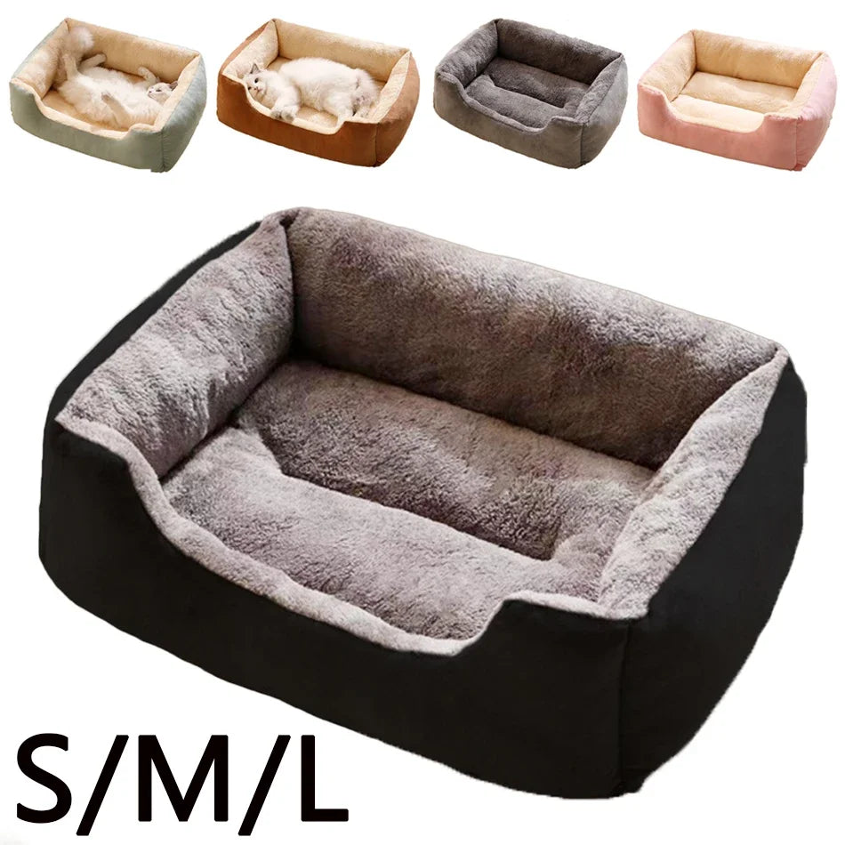 Ultra-Plush Cat Sofa Bed – Multiple Sizes & Colours