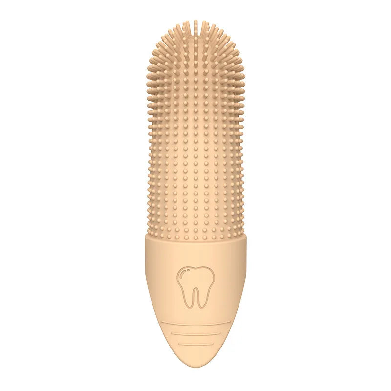 360° Silicone Finger Toothbrush for Dogs – Gentle & Effective Dental Care