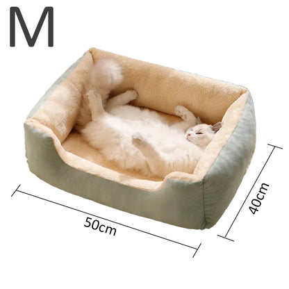 Ultra-Plush Cat Sofa Bed – Multiple Sizes & Colours