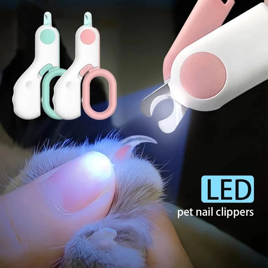 LED Pet Nail Clippers – Safe, Precise & Easy to Use