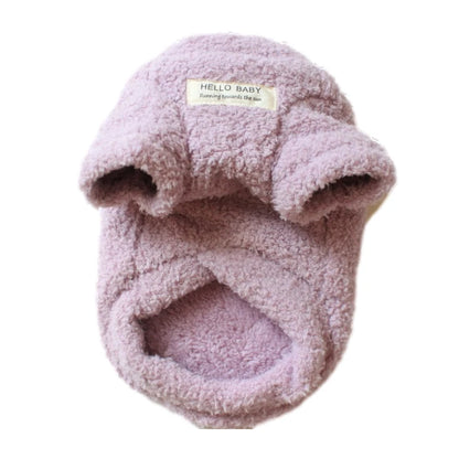 Soft Fleece Dog Jumper with D-Ring