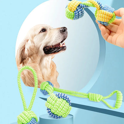 Durable Rope Dog Toy Collection – Tug, Chew & Fetch (7 Styles)