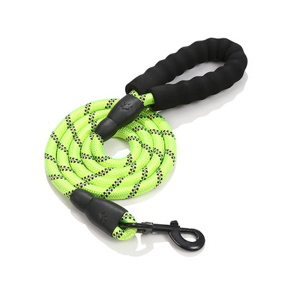 Heavy-Duty Reflective Dog Leash with Padded Handle