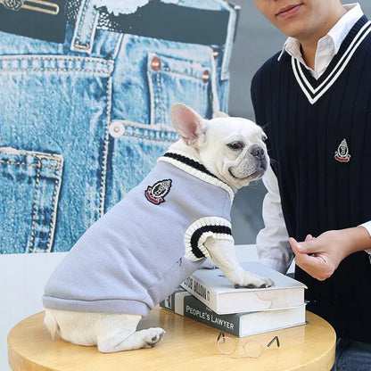 Preppy Knit Cat Sweater – Soft Pullover in 3 Colours