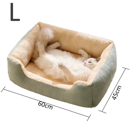 Ultra-Plush Cat Sofa Bed – Multiple Sizes & Colours