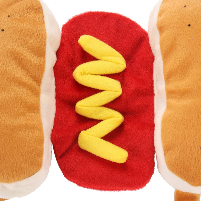 Dog Hot Dog Costume – Funny Pet Outfit