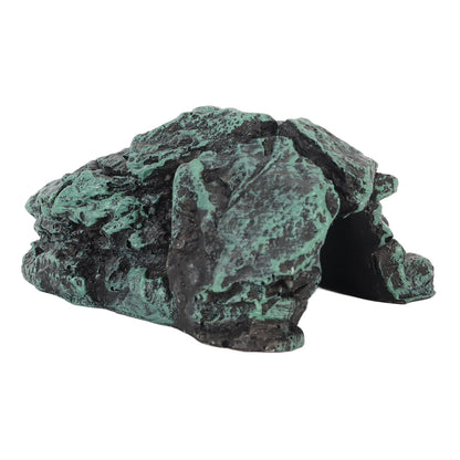 Mini Rock Hide Cave – Compact Resin Shelter for Reptiles & Amphibians