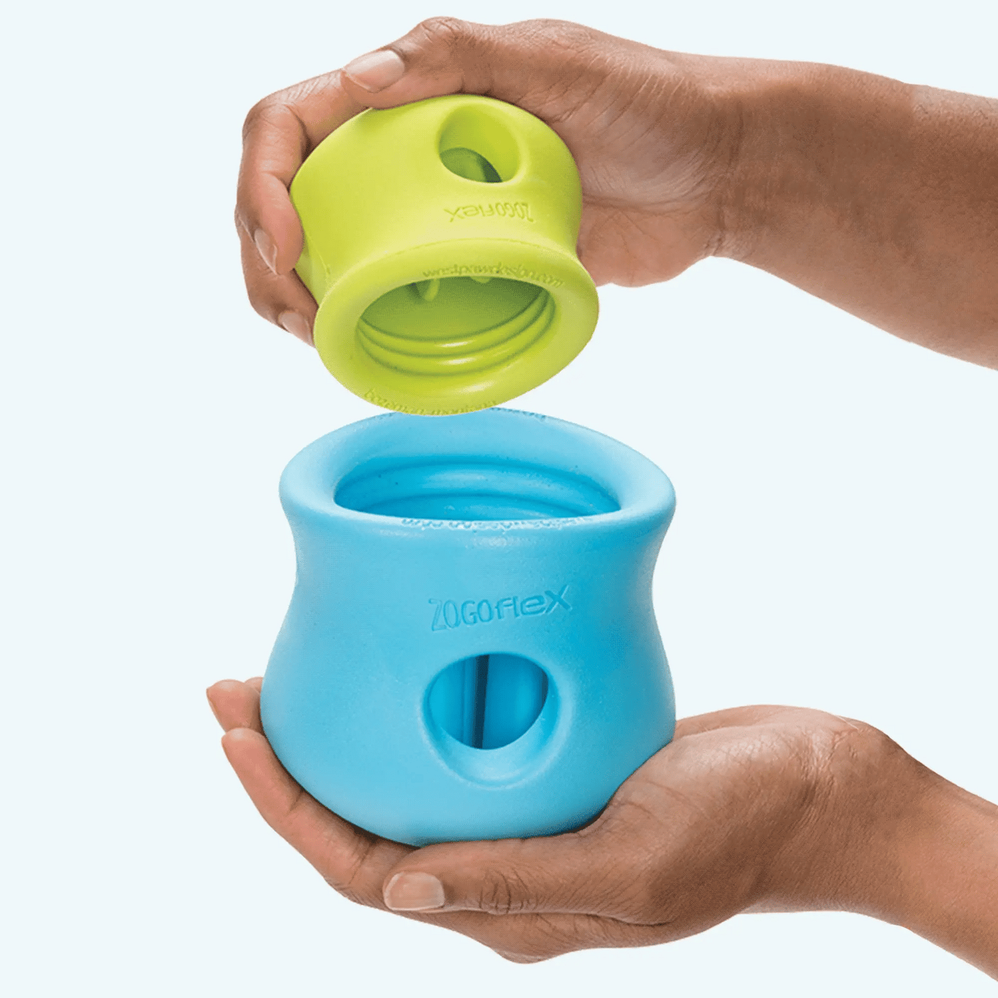 West Paw Toppl Treat Toy – Interactive Puzzle & Slow Feeder