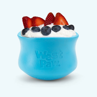 West Paw Toppl Treat Toy – Interactive Puzzle & Slow Feeder