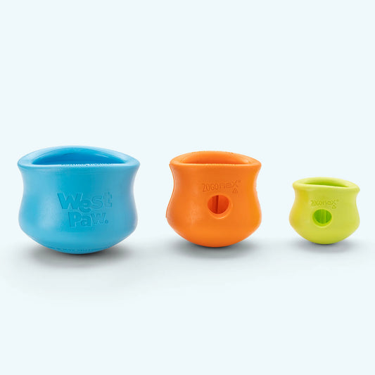 West Paw Toppl Treat Toy – Interactive Puzzle & Slow Feeder