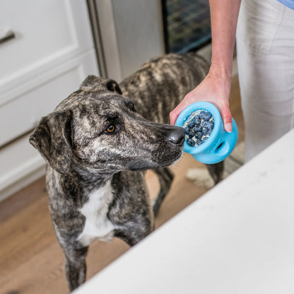 West Paw Toppl Treat Toy – Interactive Puzzle & Slow Feeder