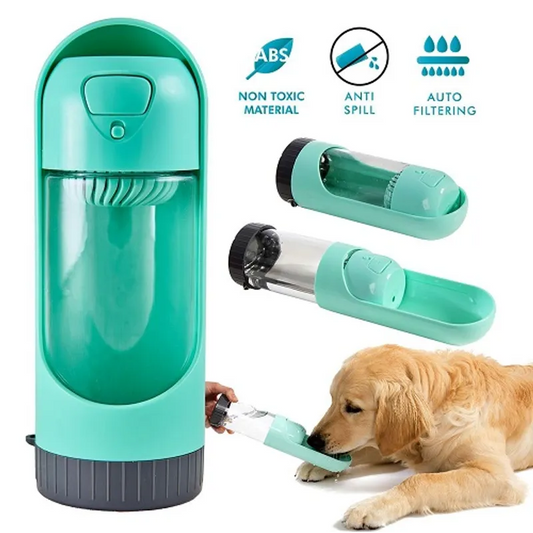 All Fur You Portable Water Bottle - Leak-Proof Travel Drink Bottle (300mL)