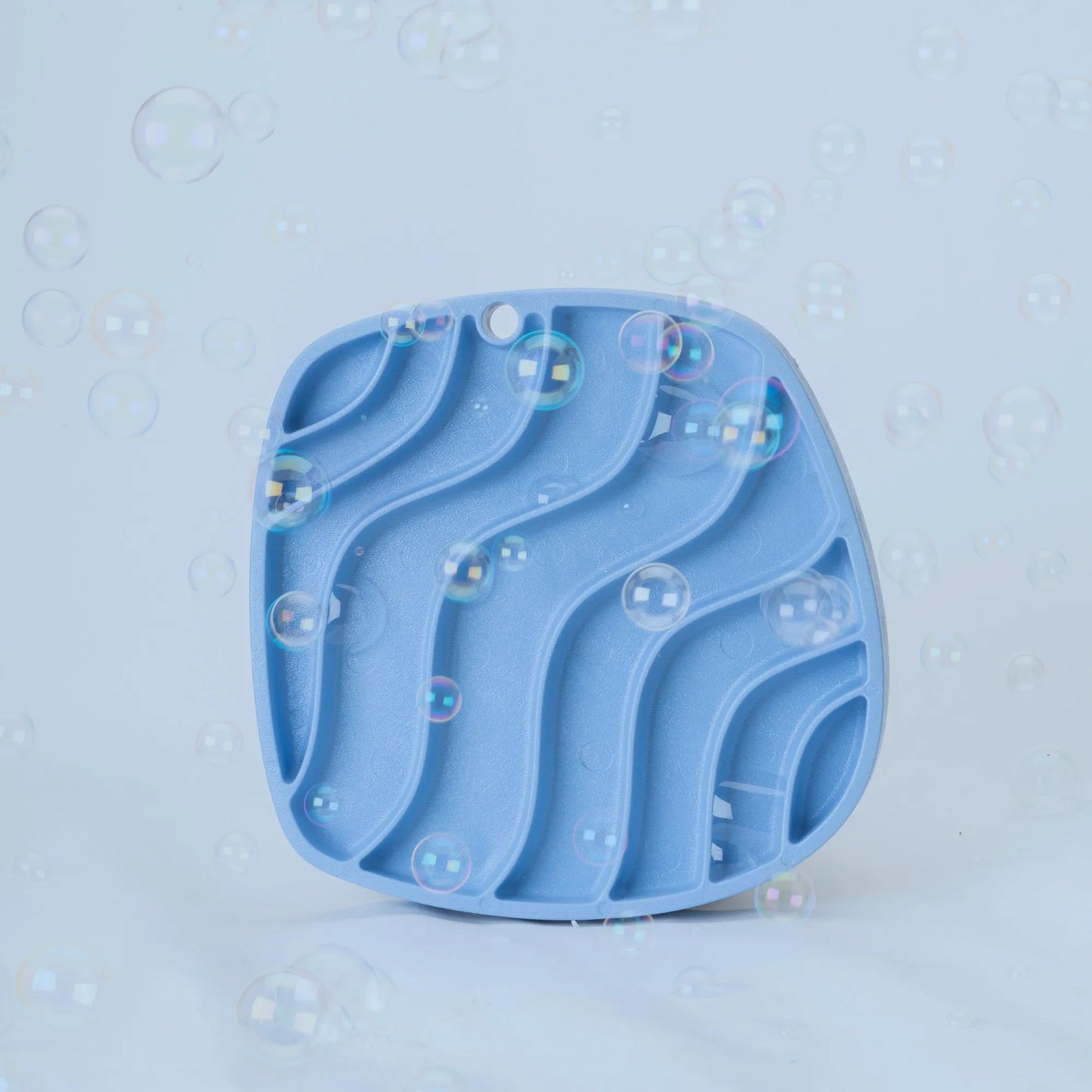 West Paw Feast Mat – Slow Feeder & Lick Mat (Bubbles/Waves)