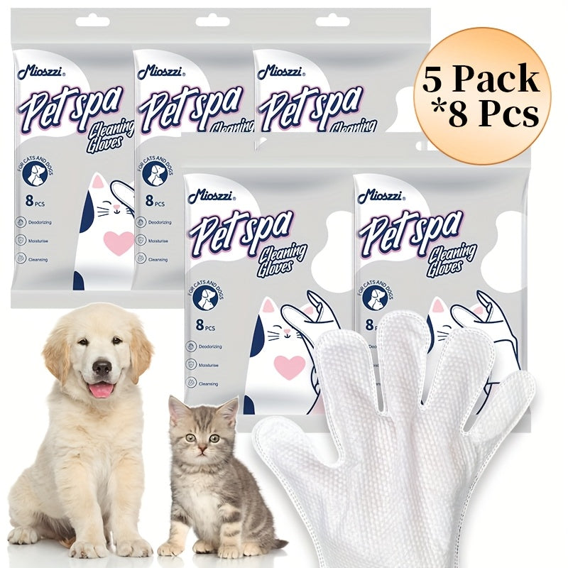 Mioszzi Pet Spa Cleaning Gloves