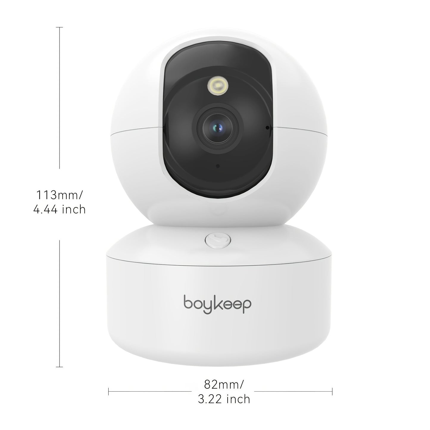 oykeep Smart Pet Camera – 3MP Ultra HD