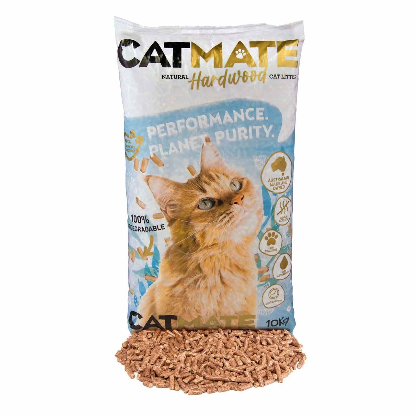 Catmate Wood Pellet Cat Litter