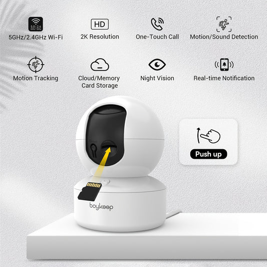 oykeep Smart Pet Camera – 3MP Ultra HD