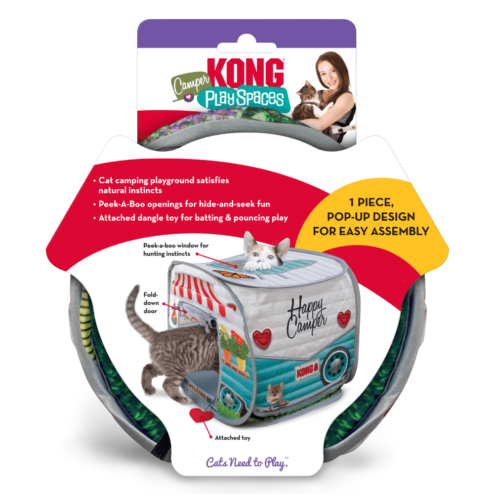 KONG Camper Cat Toy House