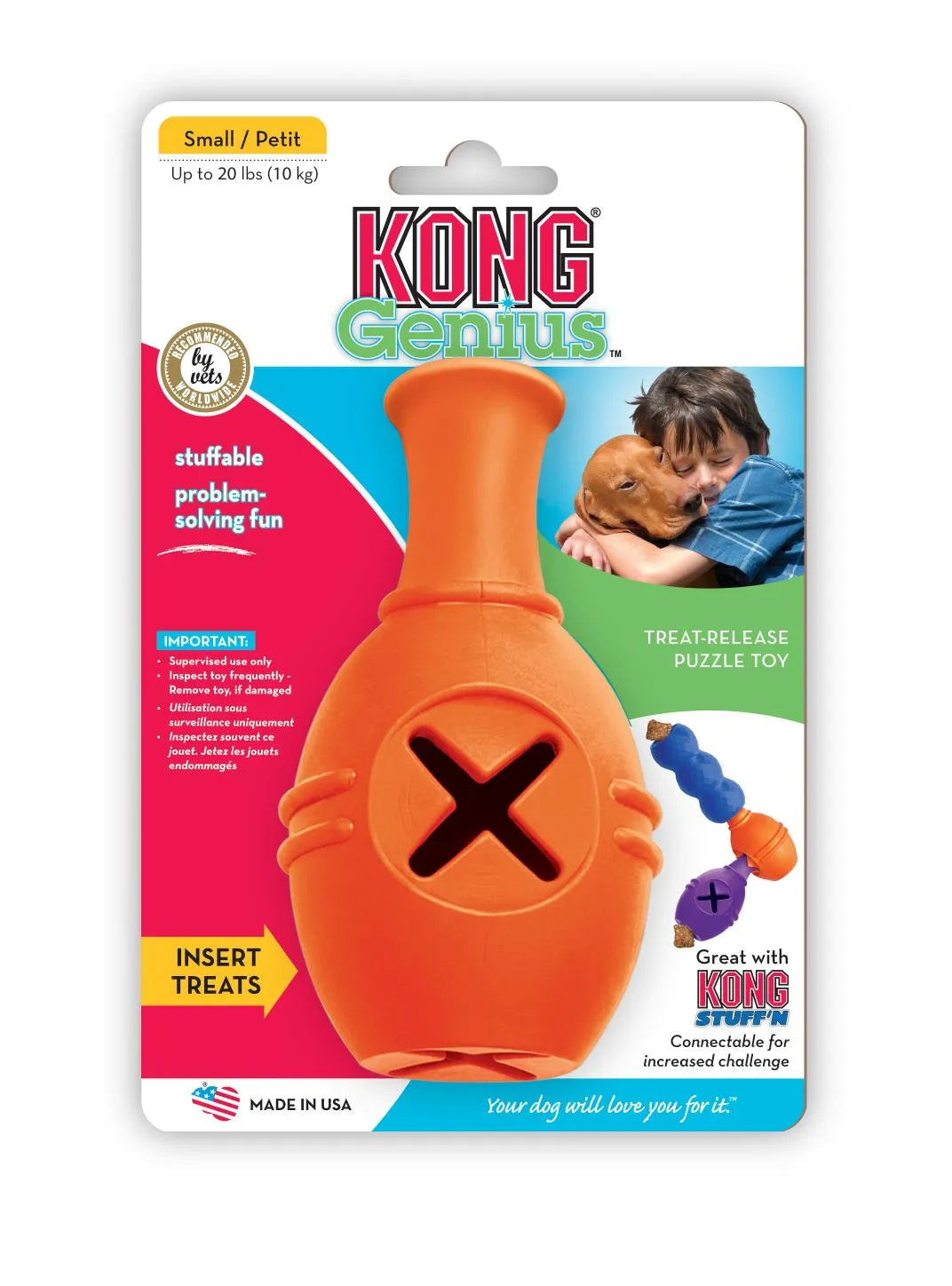 KONG Genius Leo - Assorted Colours