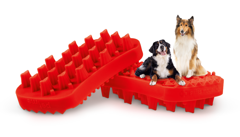 PET+ME Silicone Grooming Brush